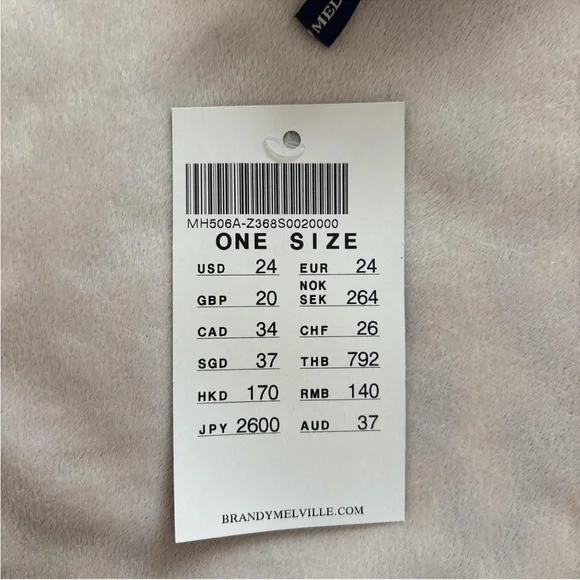 Brandy Melville Cream Ruffled Sleeveless Blouse - Picture 4 of 4